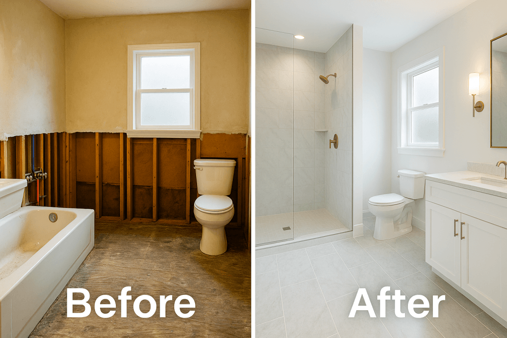 Before After Remodel
